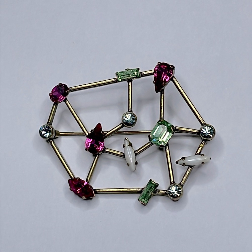 Geometric Brooch